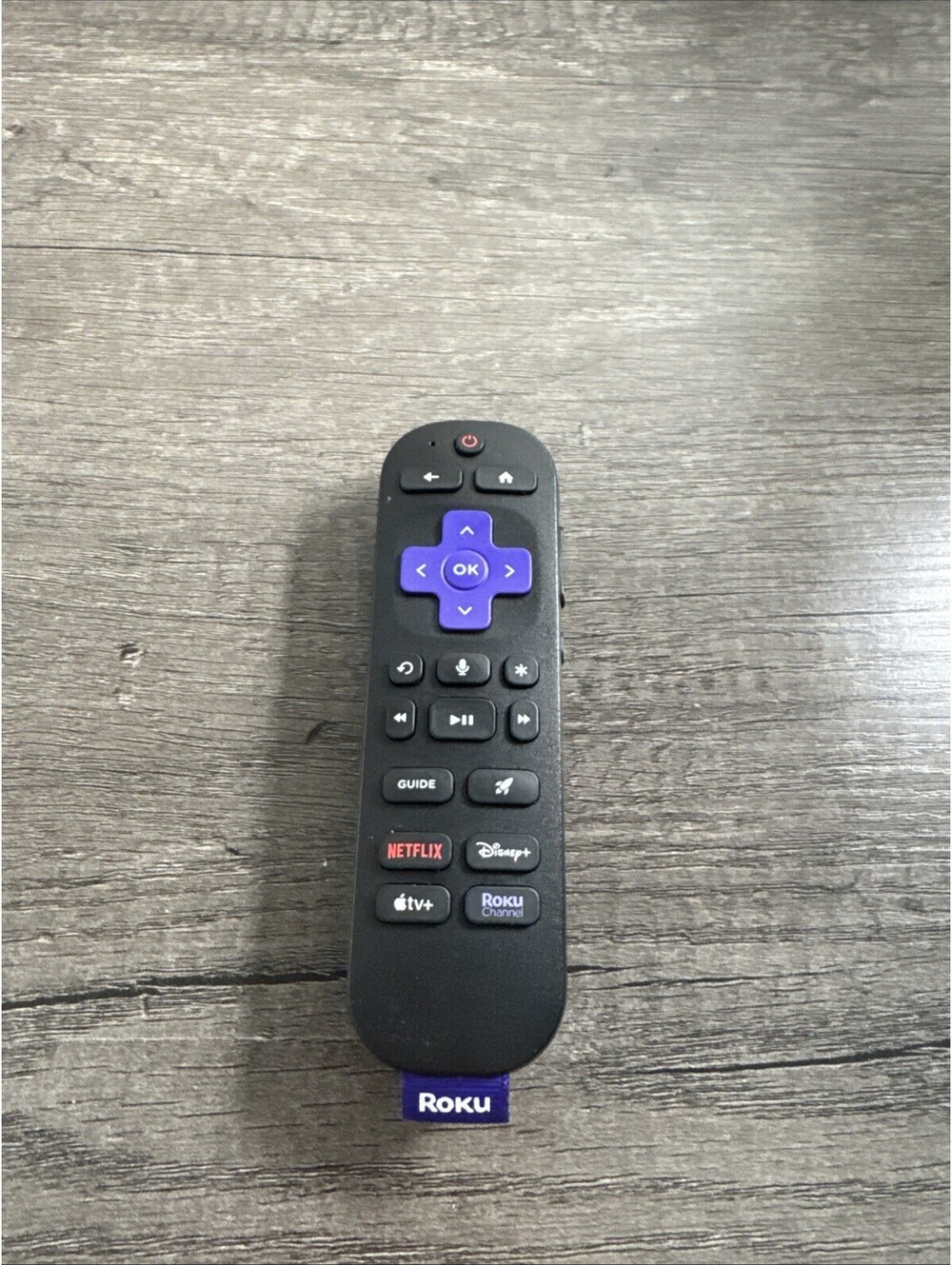 Roku Voice Remote Pro 2nd Edition RC-OS1 3026000194 Rechargeable Backlit